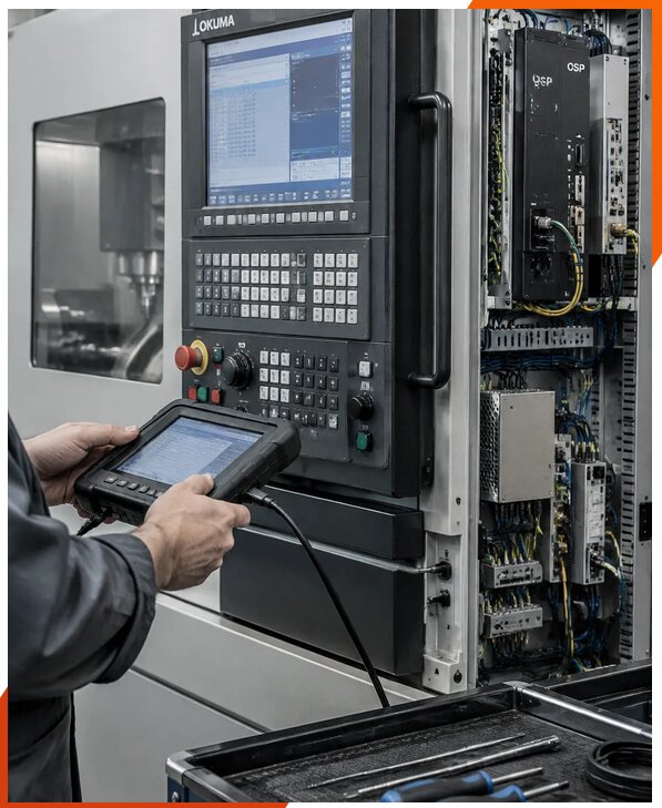 Ремонт систем Okuma OSP в Кинешме от 8086 р. | ЮнионикРу